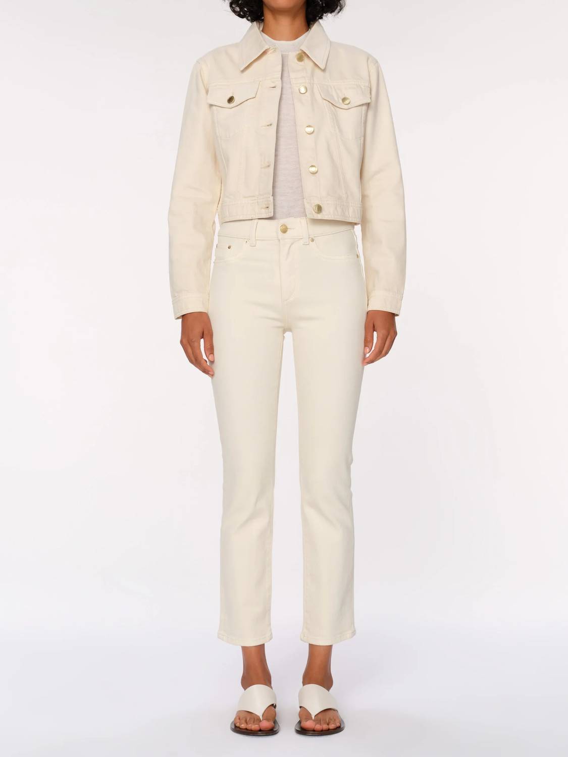 Dl1961 - Women'S - Mara Straight Mid Rise Instasculpt Ankle Jean