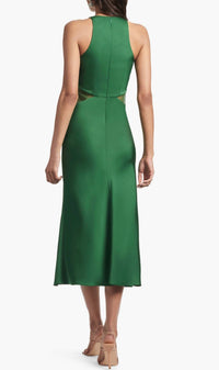 Sachin & Babi - Drew Lace Cutout Satin Crepe Dress