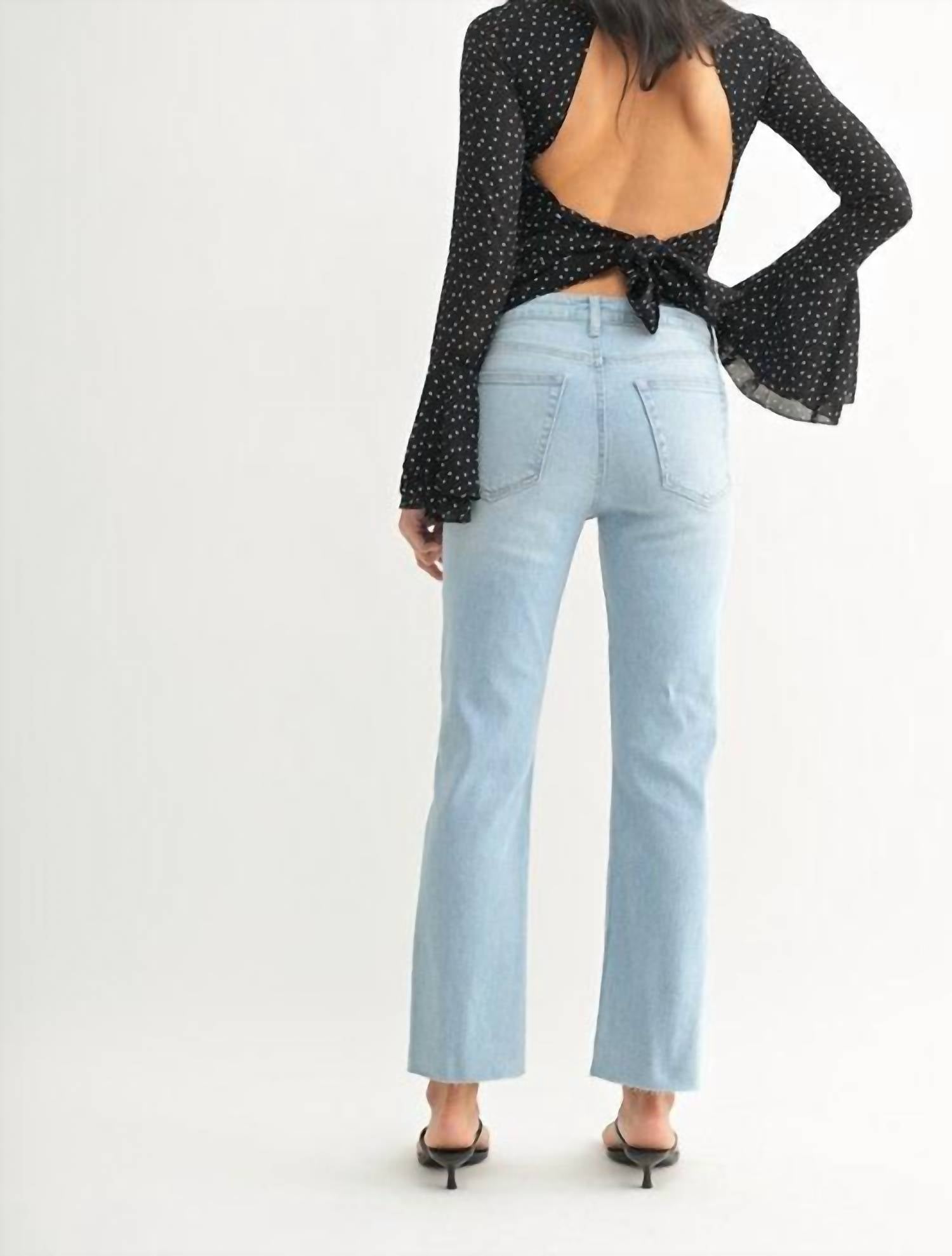 Jbd. - Cut Off Cropped Straight Jean