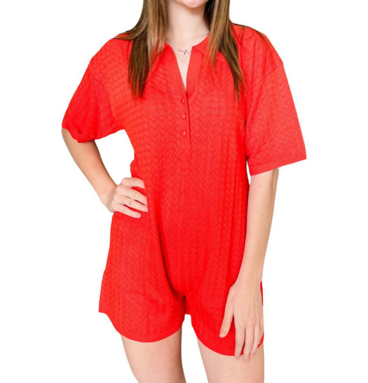 Jacquie The Label - Knit Romper