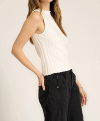 Project Social T - Chasing You Funnel Neck Tank Top