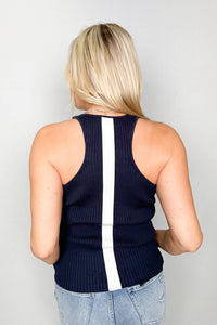 Blanc Noir - Color Block Tank Top