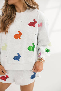 Queen Of Sparkles - Bunny Sweatshirt