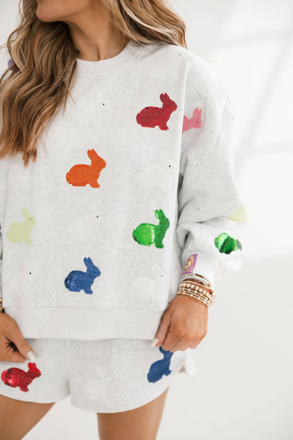 Queen Of Sparkles - Bunny Sweatshirt