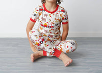 Emerson And Friends - Farm Friends Short Sleeve Bamboo Pajama Set