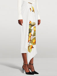 Salvatore Ferragamo - Asymmetrical Draped Skirt