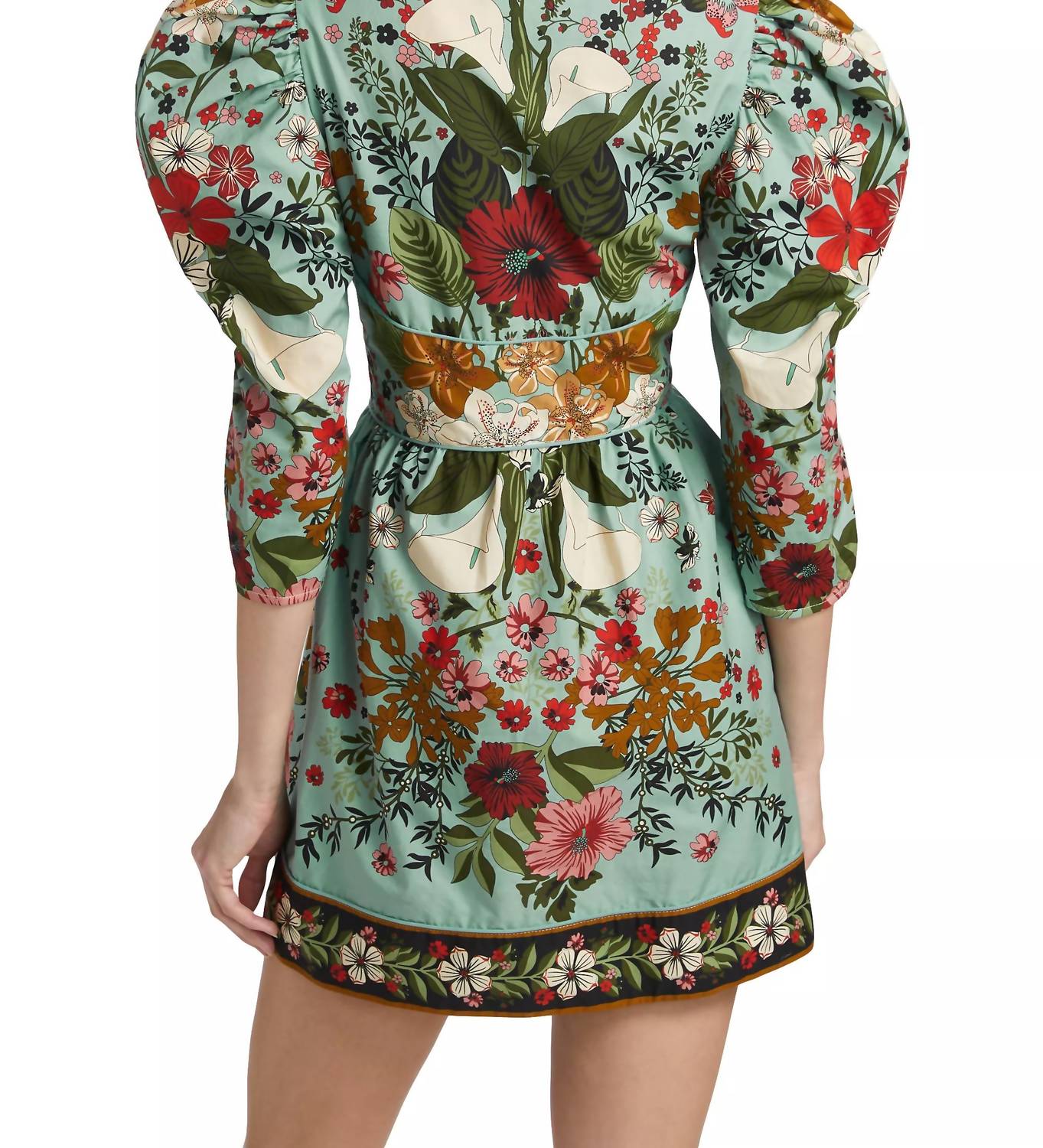 Farm Rio - Beauty Bouquet Floral Mini Dress