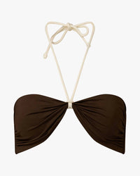 We Wore What - Rope Tie Halter Bikini Top
