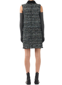 Jason Wu - Collared Tweed Mini Shift Dress