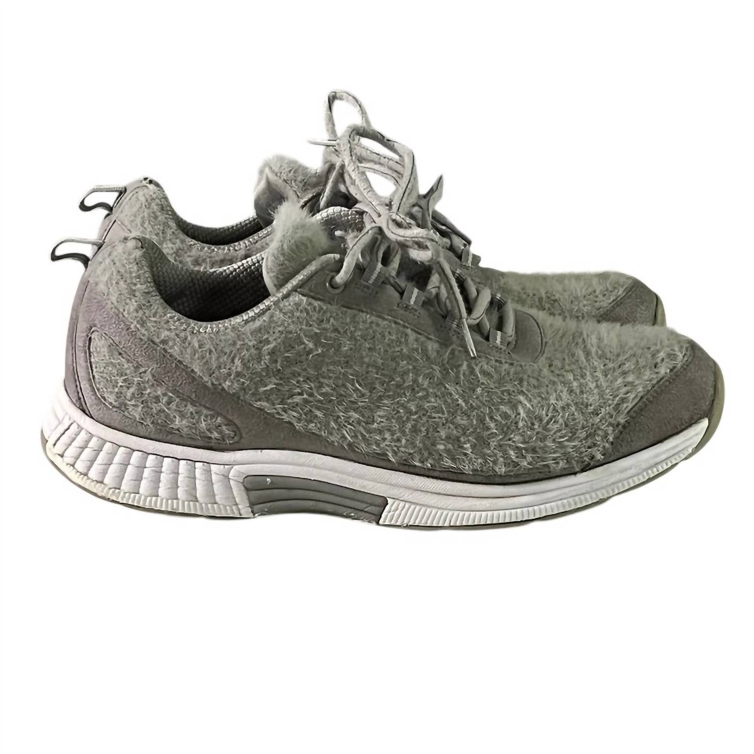 Orthofeet Women's Coral Athletic Sneakers in gray - women's sneaker