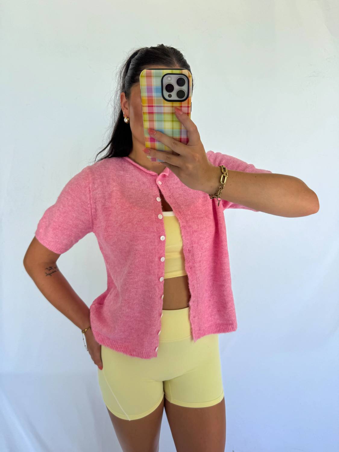 Mimosa - The Bella Short Sleeve Cardigan