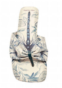 Free People - Women's Tia Ruched Printed Thong Sandal