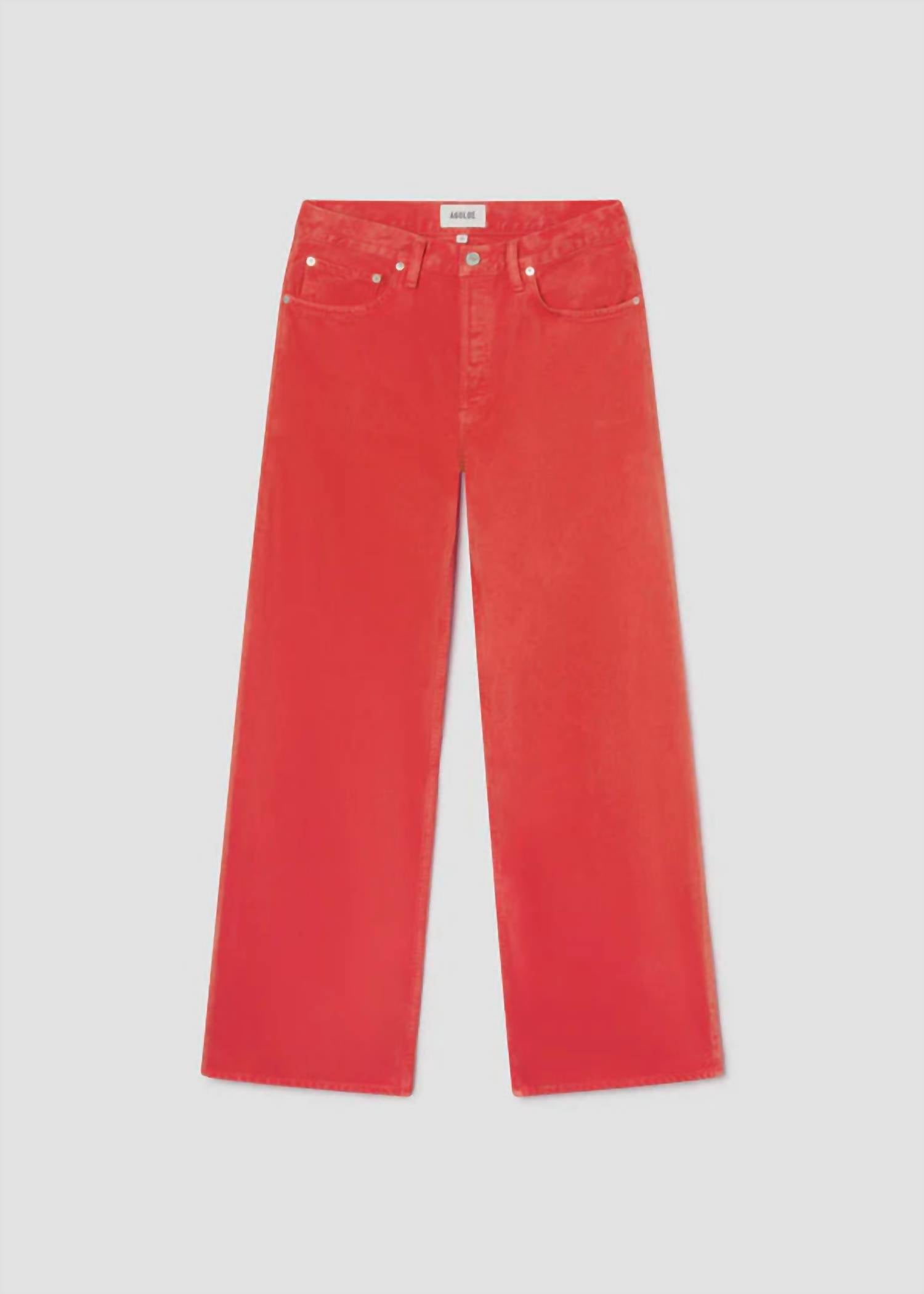 AGOLDE Arc Wide Leg Jean in carnival - women's jeans - view 6