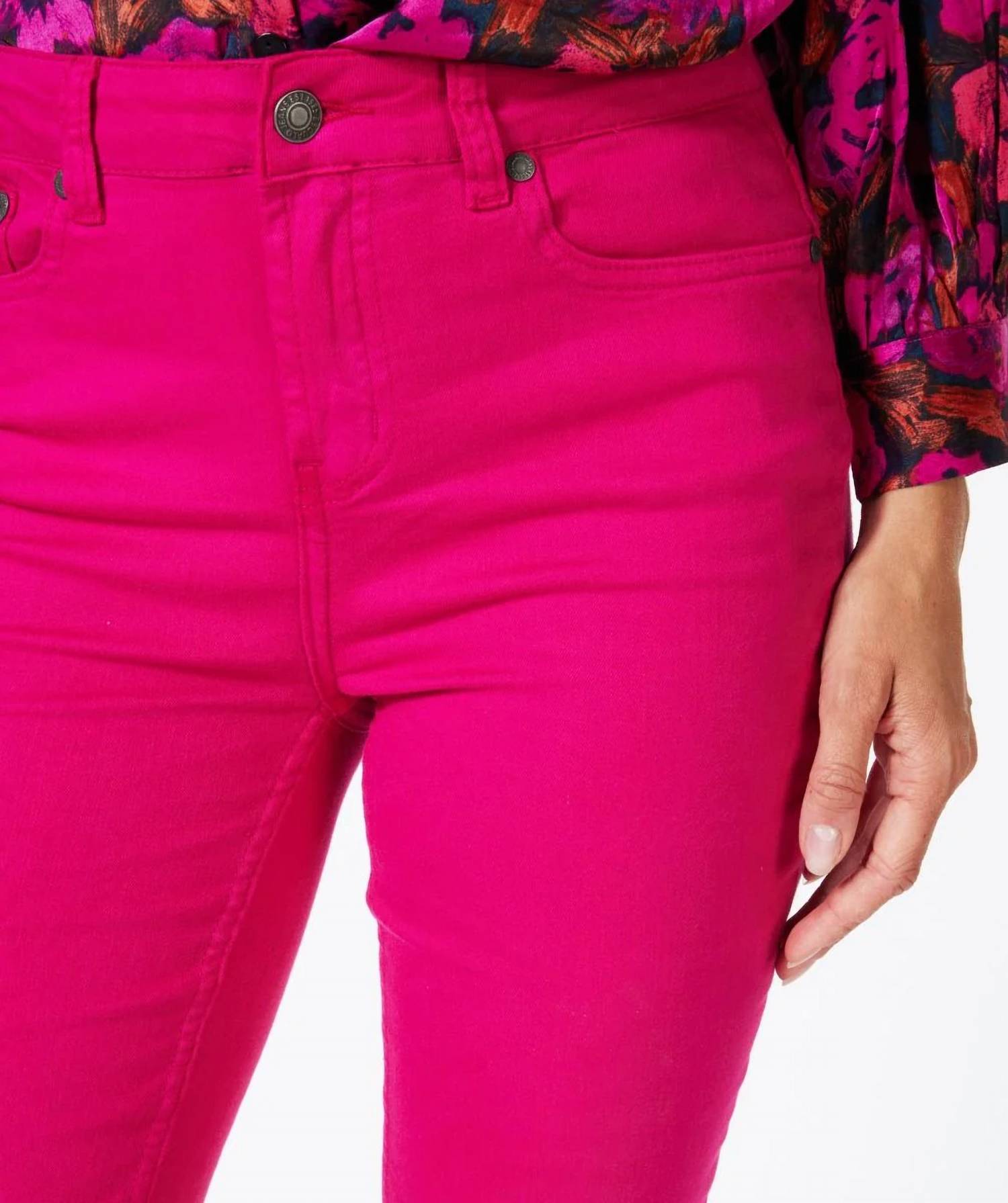 Esqualo - Felizia Colored Flare Denim Trousers