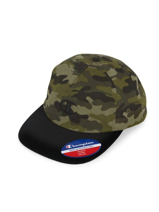 Champion - Camo Snapback Baseball Cap