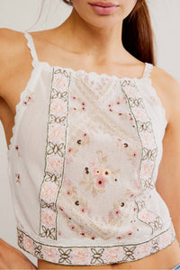 Free People - Garden Party Cropped Top