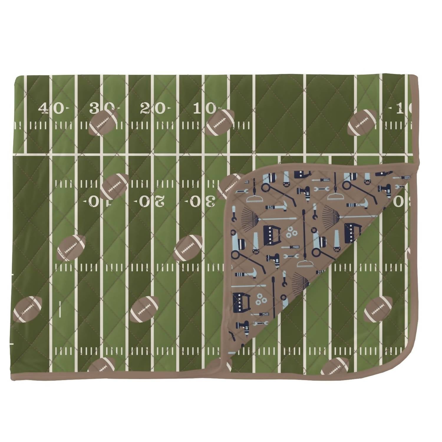 Kickee - Quilted Throw Blanket