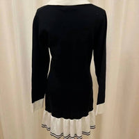 Able - Women's Color Blocked Mini Sweater Dress