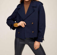 Fifteen Twenty - Chelsea Cropped Trench Jacket