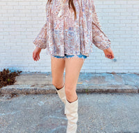 Olivaceous - For The Birds Long Sleeve Top