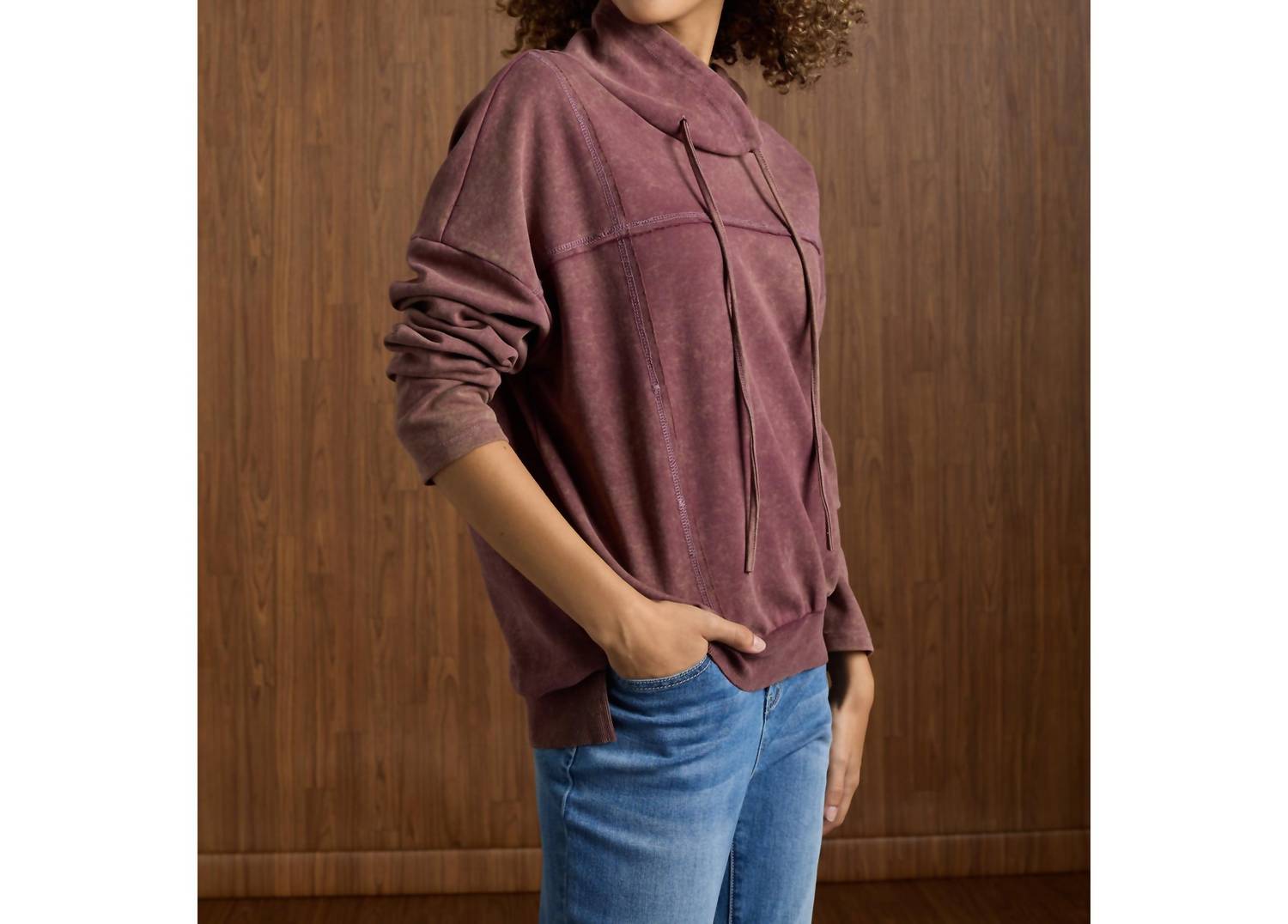 Coco + Carmen - Vintage Antique Wash Sweatshirt