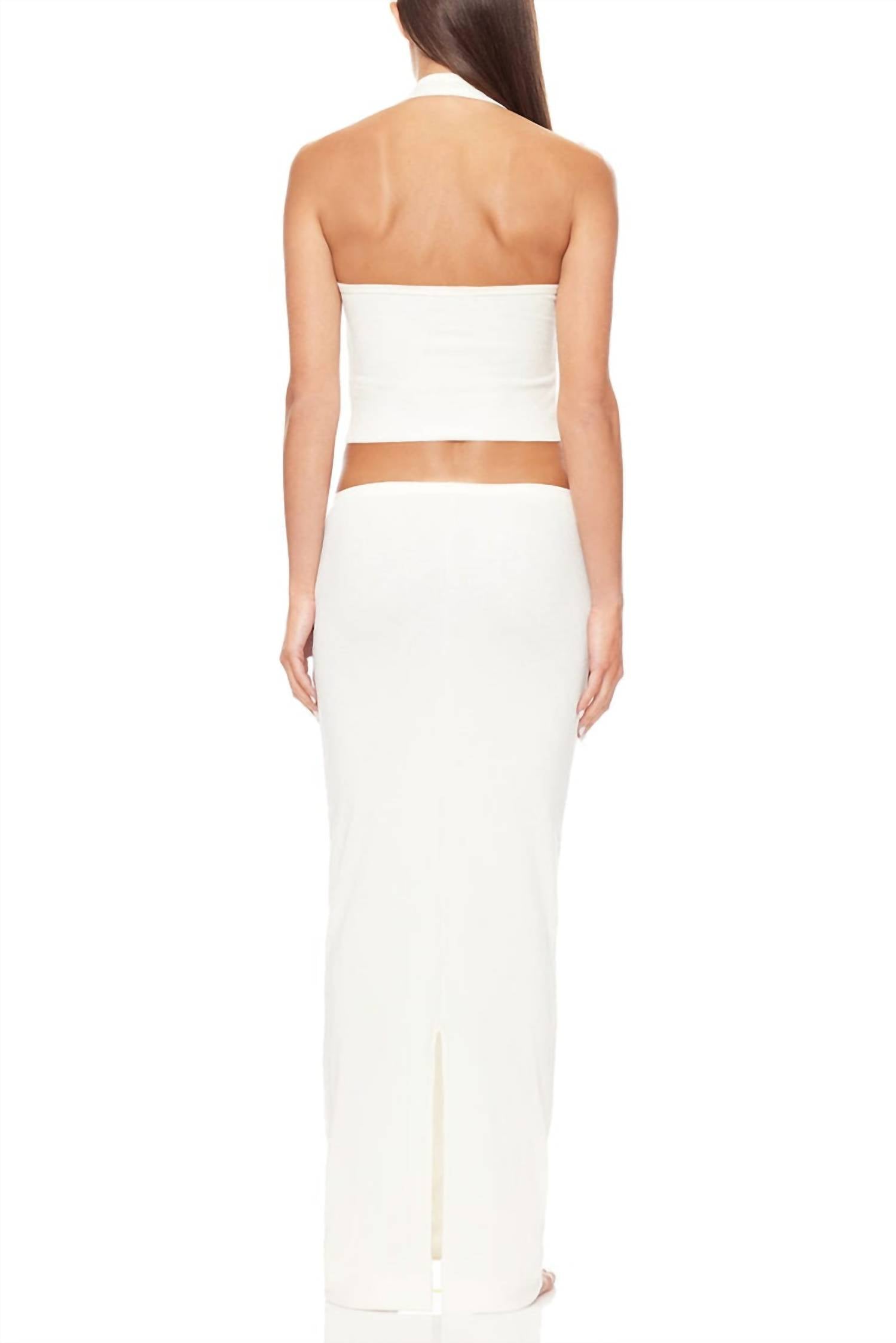 Eterne - Emma Butter Rib Skirt