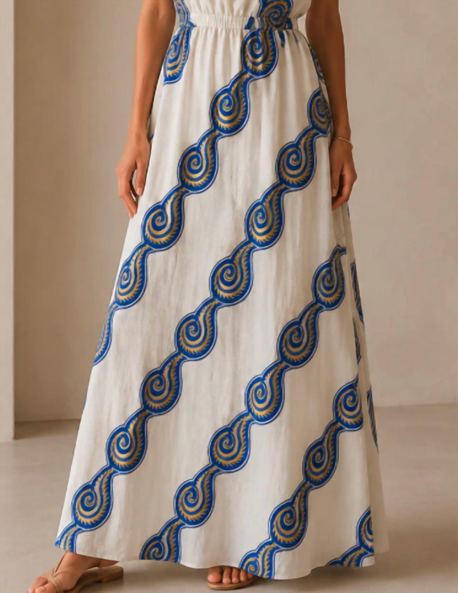 Mystery Resort - Zeus One Shoulder Maxi Dress