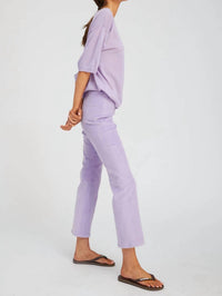 Sprwmn - Ankle Flare Princess Seam Pant