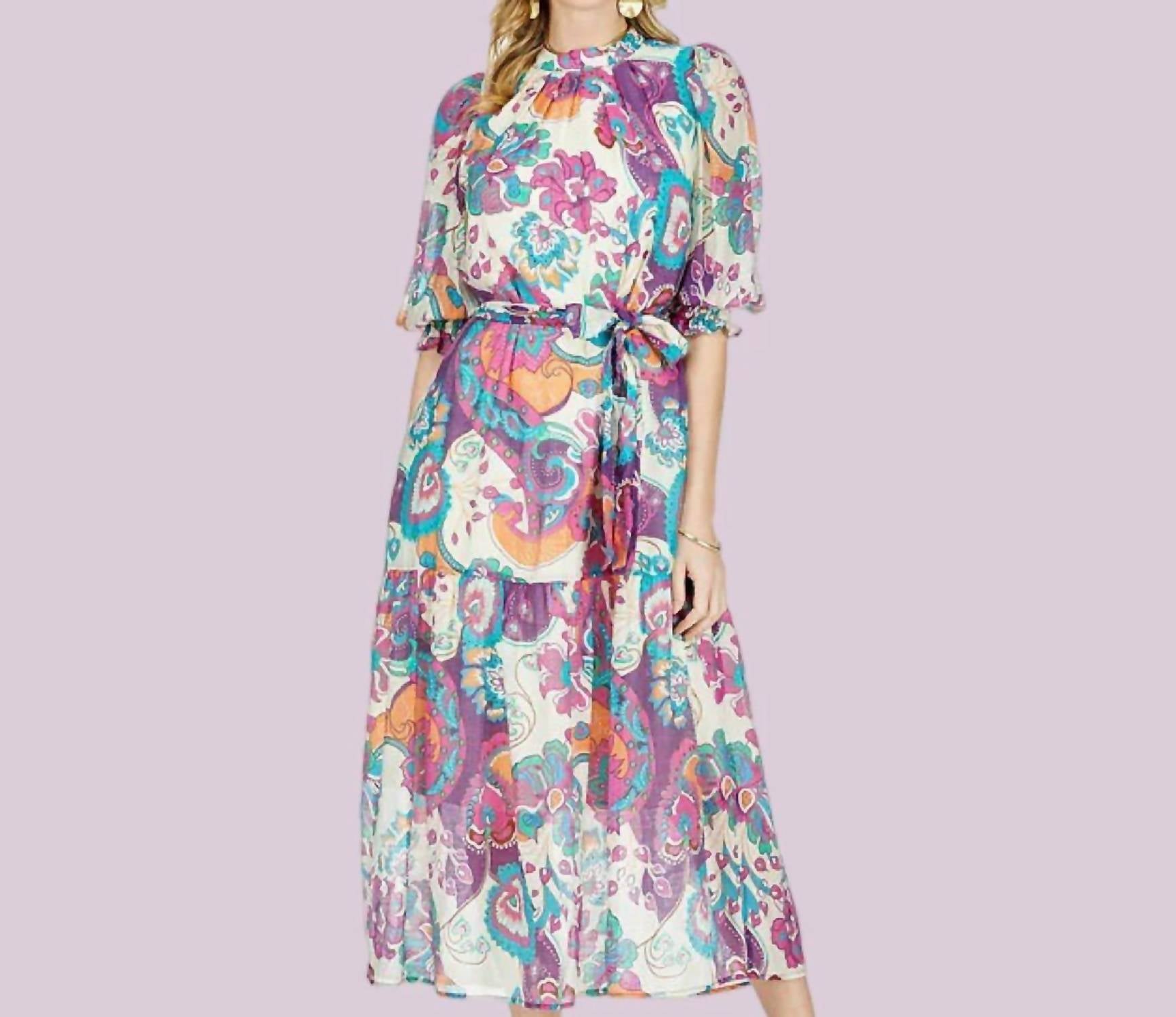 Jade - Fantasy Floral Maxi Dress