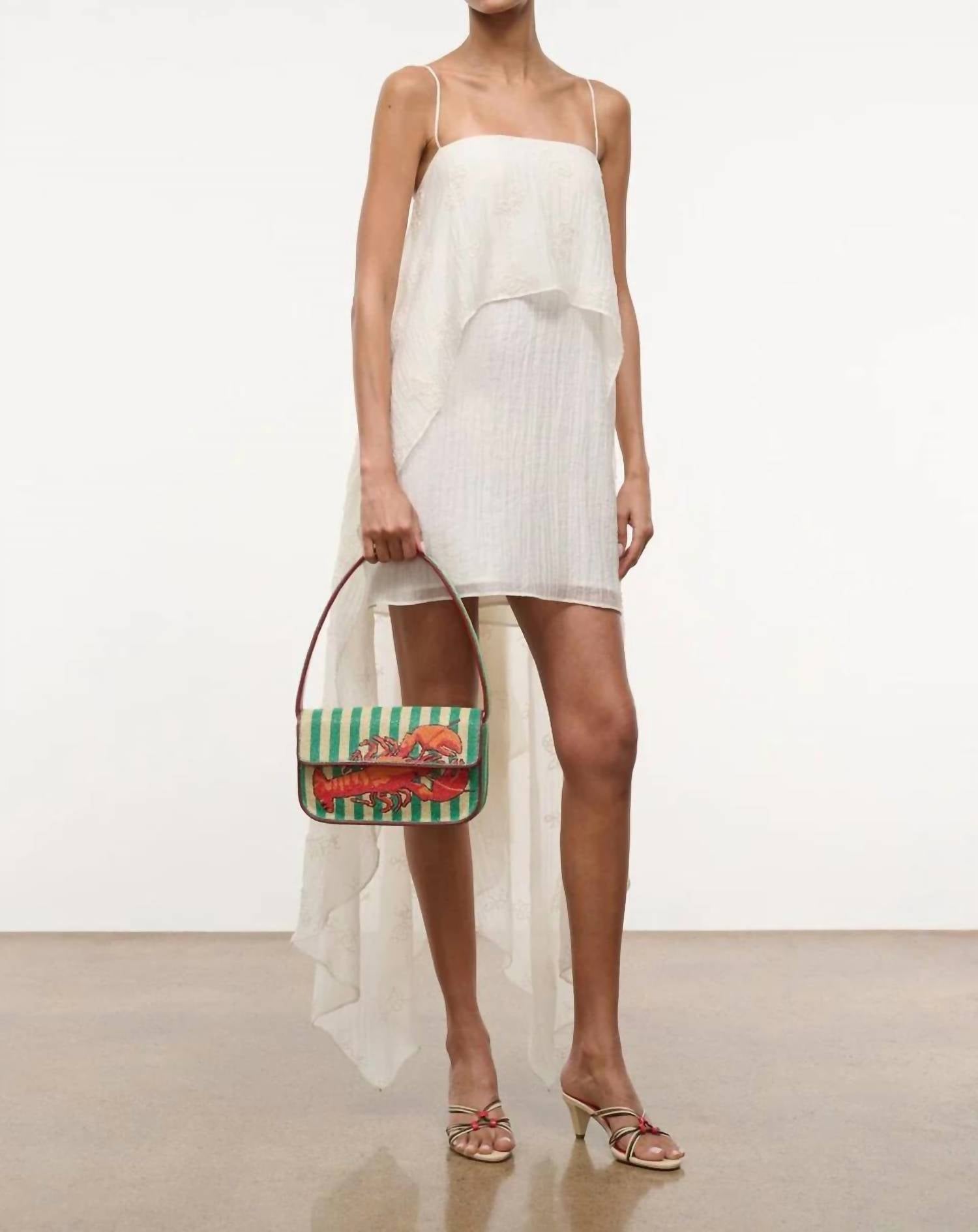 Staud - Women's Tommy Beaded Shoulder Bag