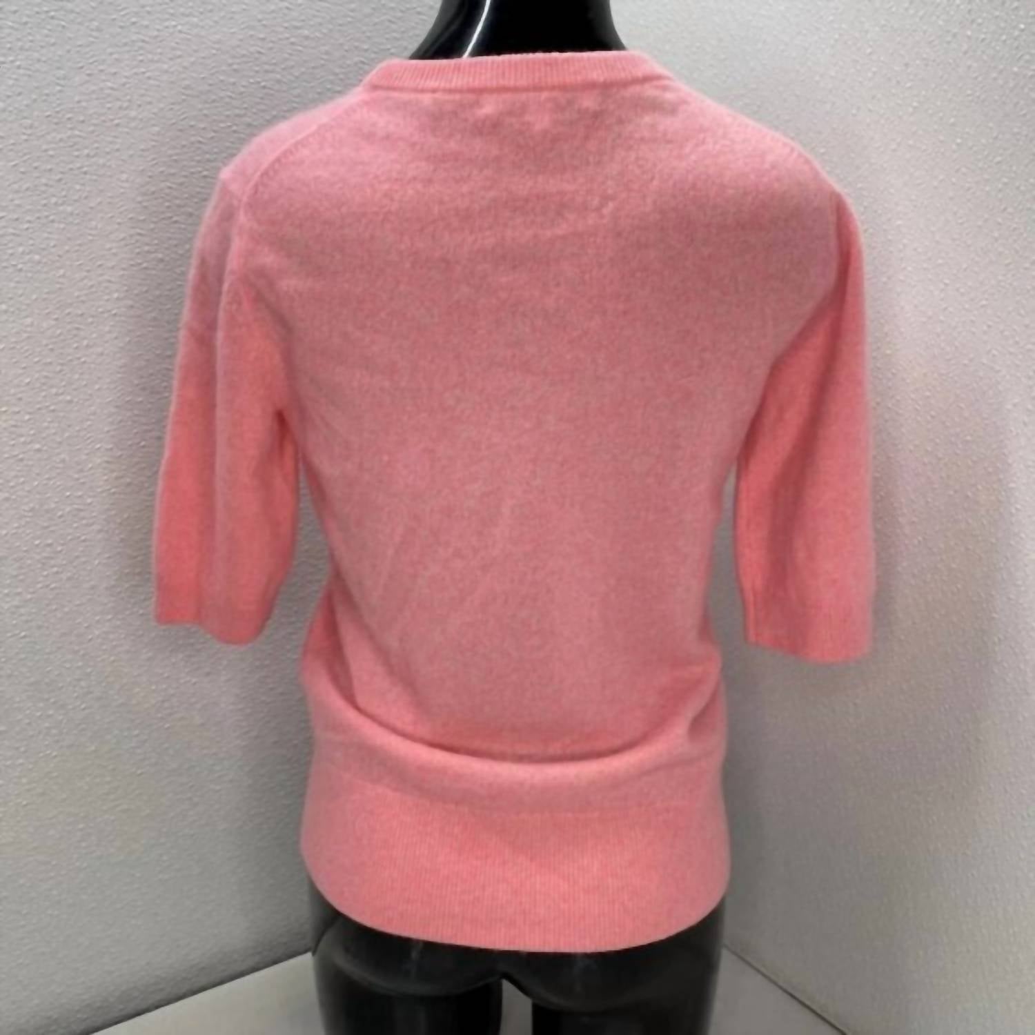 White + Warren - Women's Cashmere Short Sleeve Pullover Sweater Tee