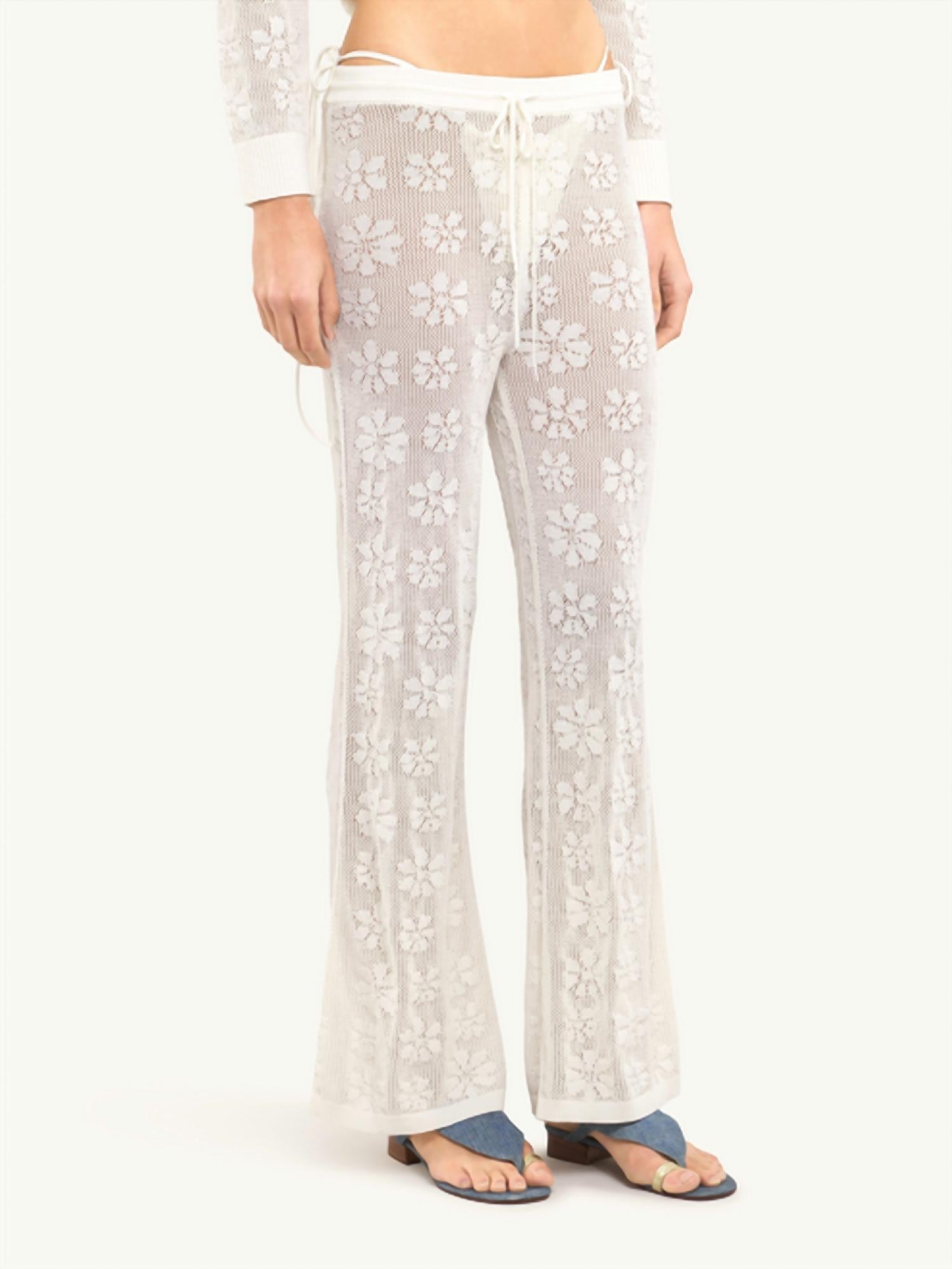 Asta Resort - Delilah Crochet Pant