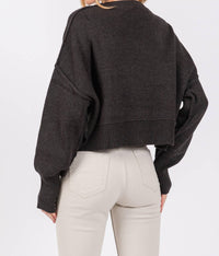 Calista - Zinnia Crewneck Sweater
