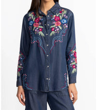 Johnny Was - Oversized Shirt Tunic
