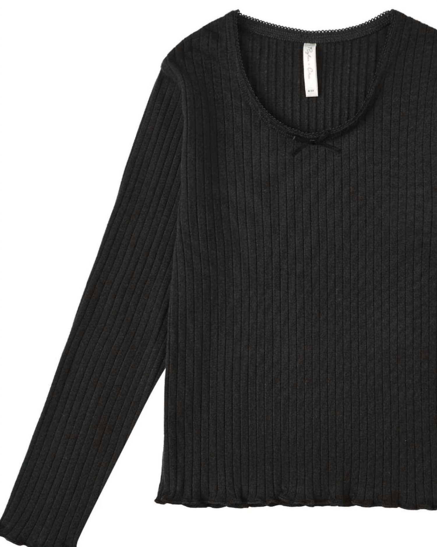 Rylee + Cru - Kid's Ribbed Long Sleeve Top
