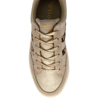 Gola Women's Superslam Blaze Ii Sneakers in gold leopard dark brown - women's sneaker - view 4