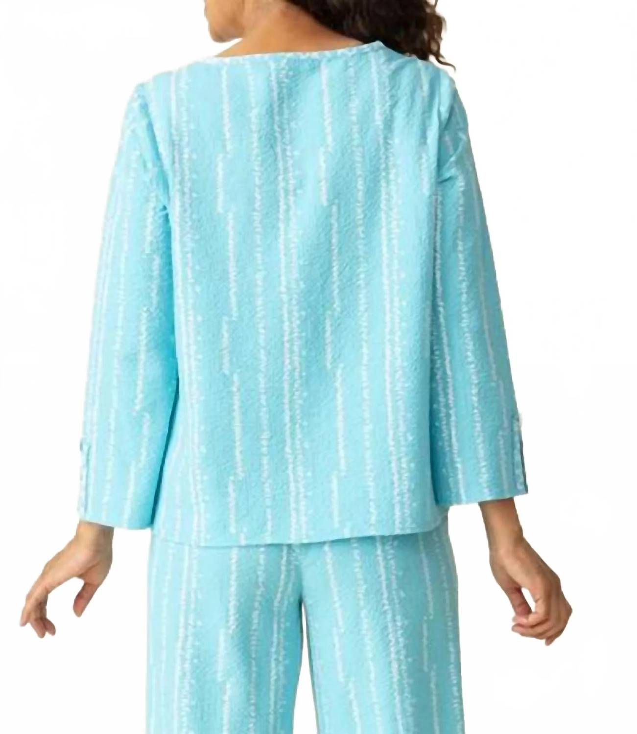Habitat - Crinkle Crepe Bud Livvy V Neck Top