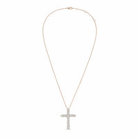 Diana M Jewels - Women's Round Lab-Grown Diamond Pendant Necklace (0.75 Ct) - Signature