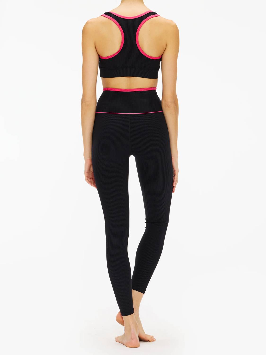 Year Of Ours - Women's Ribbed Two Tone Veronica Legging
