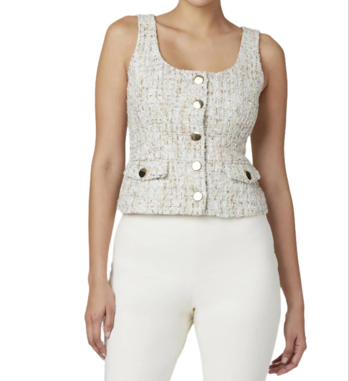 Toccin - Georgia Tailored Vest Top