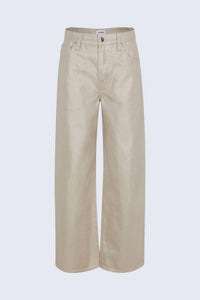 PISTOLA Tate High Rise Bowed Wide Leg Jeans in champagne luster 1 - women's jeans - view 7