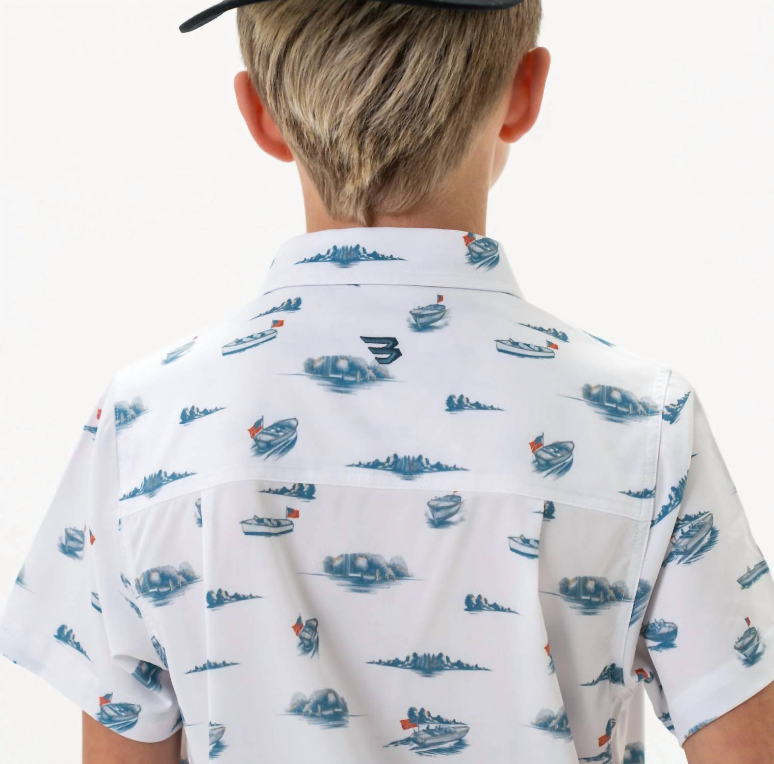 Burlebo - Boy's Youth Perf Button Up