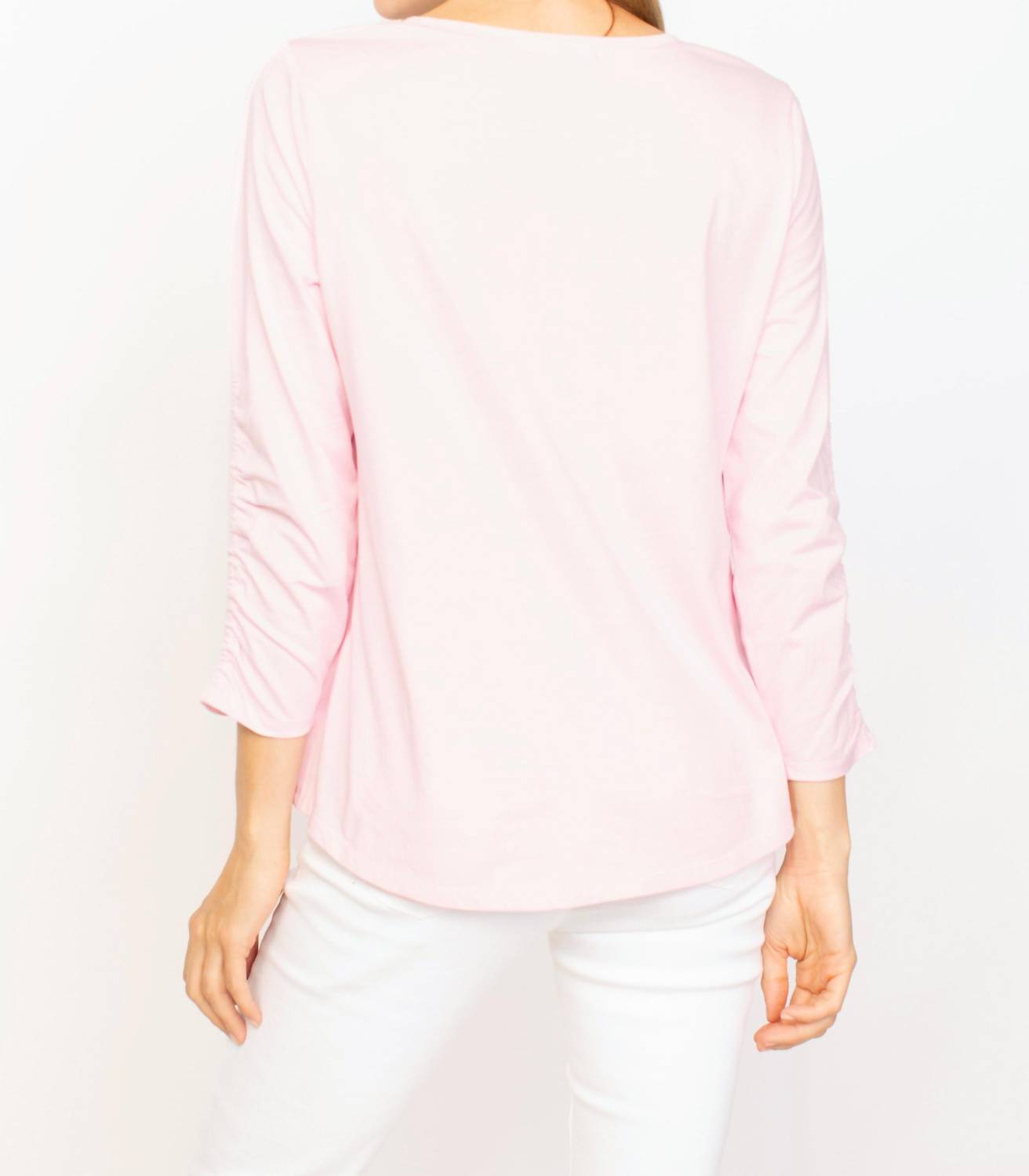 Habitat - Combed Cotton Ruched Tee