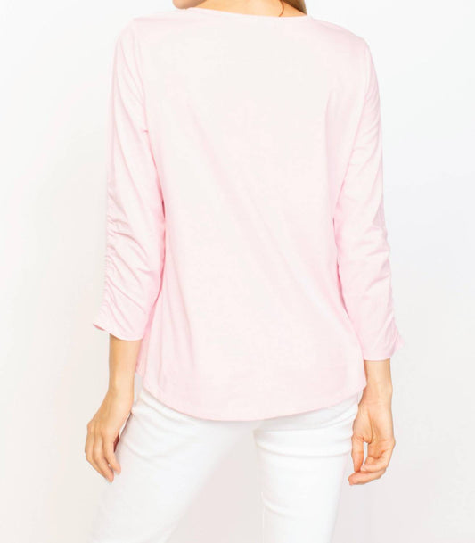 Habitat - Combed Cotton Ruched Tee