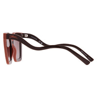 LONGCHAMP Women's Gradient Irregular Sunglasses in brown - women's accessory - view 4