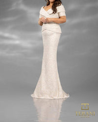 Terani Couture - Mother Of The Bride Off-shoulder Long Gown