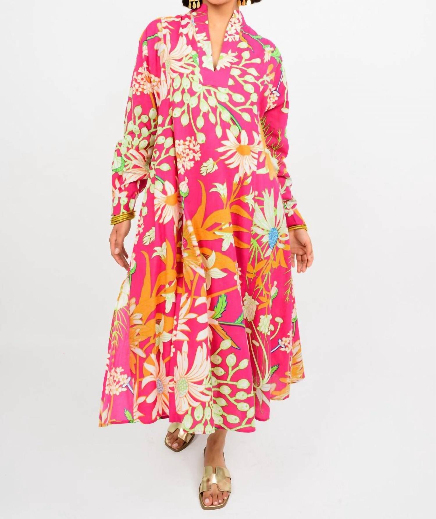 Uncle Frank - Patio Floral Maxi Dress