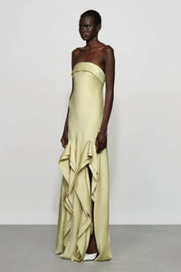 Et Ochs - Vernon Bias-cut Strapless Gown
