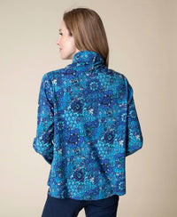 Habitat - French Floral Swing Turtleneck