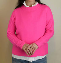 Brodie Cashmere - Pearl Crew Sweater